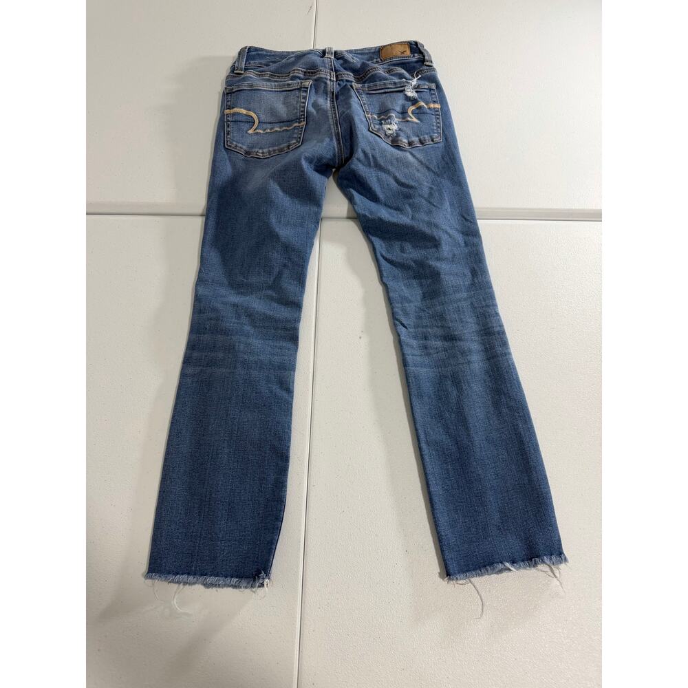 American Eagle Women’s Distressed Capris Jeans Size 2 x 25